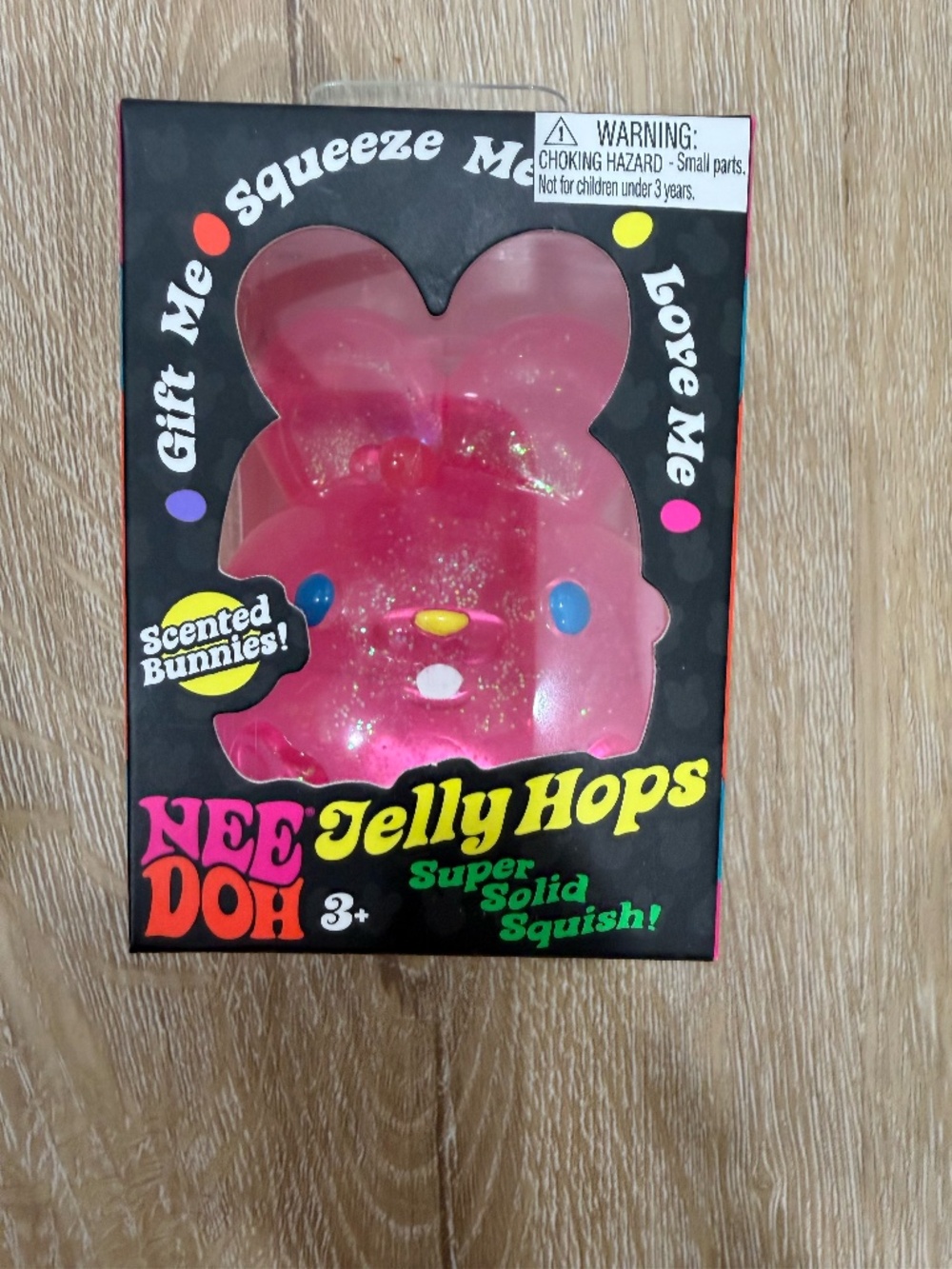 Needoh Jelly Hops bunny pink
